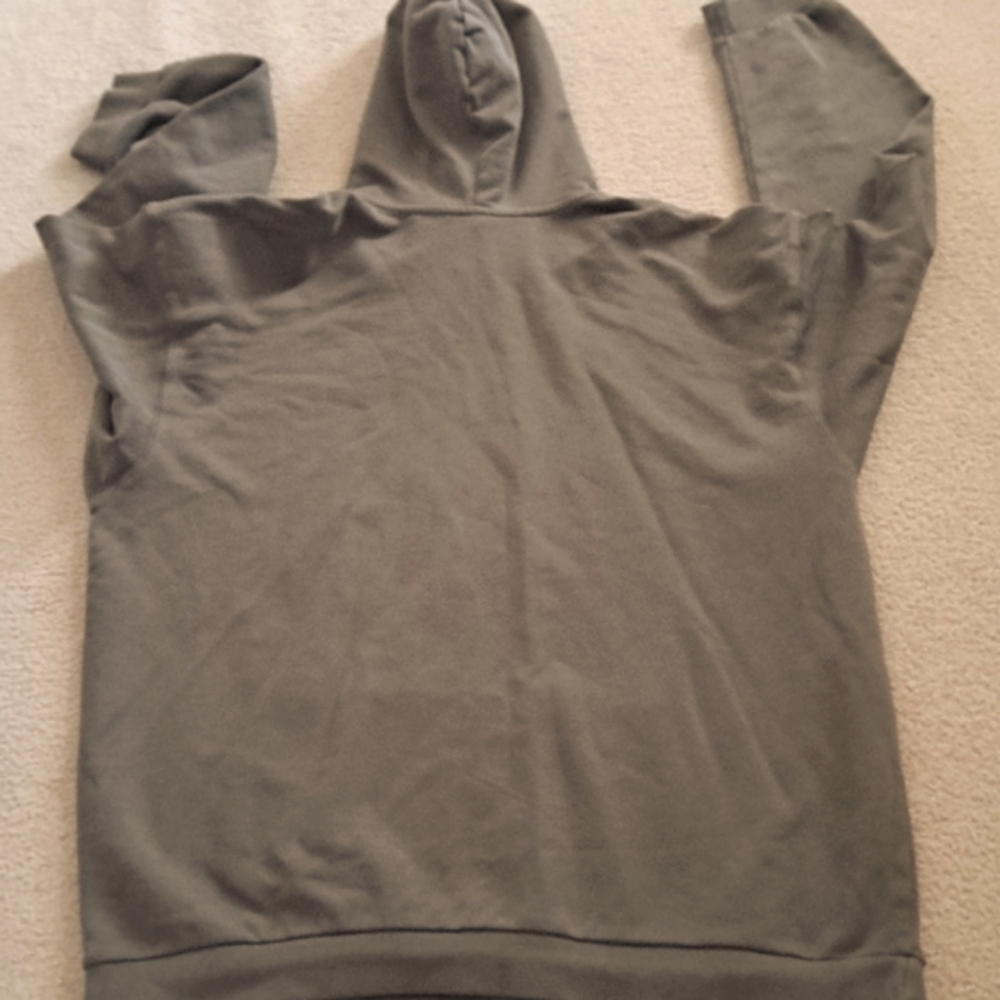 XLARGE SKIMS MENS MILITARY GREEN RELAXED HOODIE - Picture 7 of 10